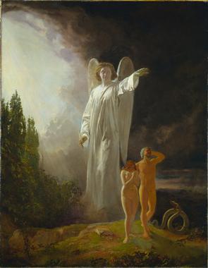 Thomas Faed Expulsion of Adam and Eve